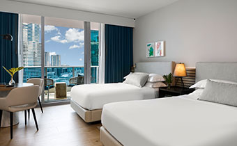 Marriott Hotels & Suites guest room suite